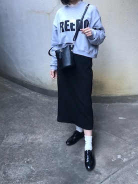 「muure（ミュール）のアイテム」を使った、Ayaさん（レディース・151cm）の冬コーディネート