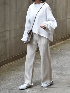 「muure（ミュール）のアイテム」を使った、Ayaさん（レディース・151cm）の春コーディネート