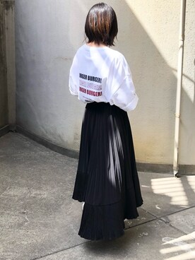 「muure（ミュール）のアイテム」を使った、Ayaさん（レディース・151cm）の春コーディネート