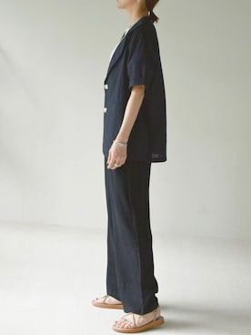 「muure（ミュール）のアイテム」を使った、Ayaさん（レディース・151cm）の春コーディネート