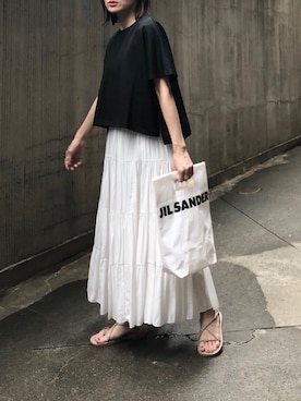 「muure（ミュール）のアイテム」を使った、Ayaさん（レディース・151cm）の春コーディネート