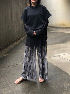 「ARCANUM DESIGN（アルカナムデザイン）のアイテム」を使った、Ayaさん（レディース・151cm）の春コーディネート