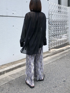 「ARCANUM DESIGN（アルカナムデザイン）のアイテム」を使った、Ayaさん（レディース・151cm）の夏コーディネート