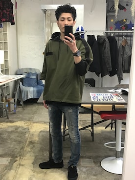 hiroseさん(メンズ・173cm)の冬コーディネート