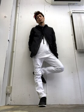 「CINZIA ARAIA（チンツィア アライア）のアイテム」を使った、hiroseさん（メンズ・173cm）の春コーディネート