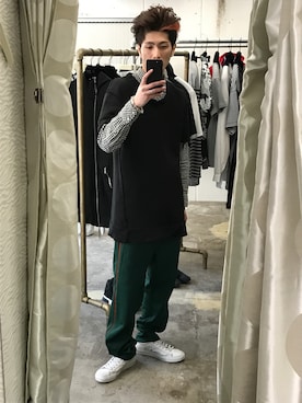 「DIESEL（ディーゼル）のアイテム（PC・スマホグッズ/家電）」を使った、hiroseさん（メンズ・173cm）の春コーディネート