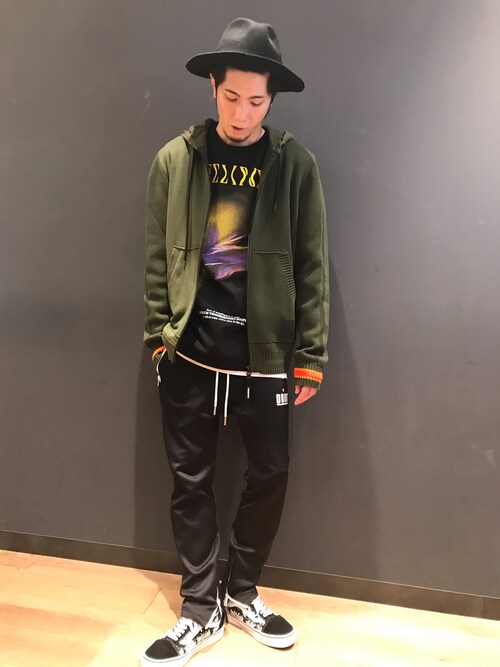 Hirose Diesel 小倉井筒屋 Dieselのニット セーターを使ったコーディネート Wear