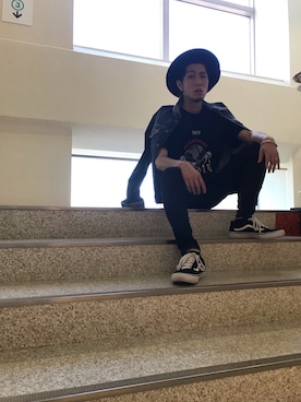 「sneakers」｜「アイテム（デニムジャケット）」を使った、hiroseさん（メンズ・174cm）の秋コーディネート