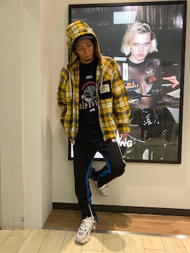 「sneakers」｜「アイテム（ブルゾン）」を使った、hiroseさん（メンズ・174cm）の秋コーディネート