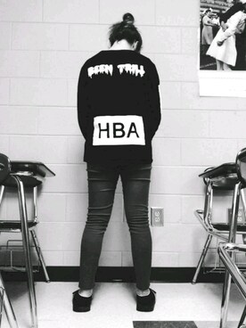 「hba」｜Resさん（レディース・175cm）の春コーディネート