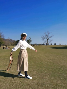 「Accessorize（アクセサライズ）のアイテム」を使った、佳子Kakoさん（レディース・165cm）の春コーディネート