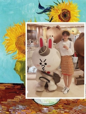 「BOINAS ELOSEGUI（ボイナスエロセギ）のアイテム」を使った、佳子Kakoさん（レディース・165cm）の春コーディネート