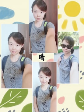 「I.Tのアイテム」を使った、佳子Kakoさん（レディース・165cm）の秋コーディネート