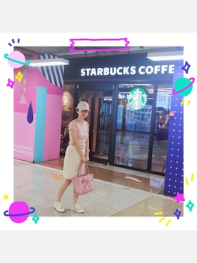 「NaRaYaのアイテム」を使った、佳子Kakoさん（レディース・165cm）の秋コーディネート