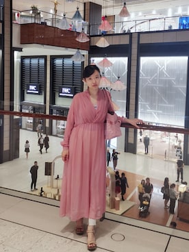 「BELLE（ベル）のアイテム」を使った、佳子Kakoさん（レディース・165cm）の秋コーディネート