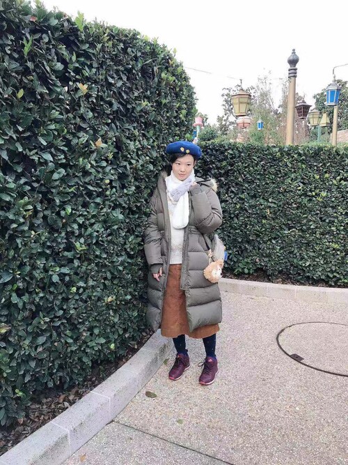 佳子Kako is wearing Disney