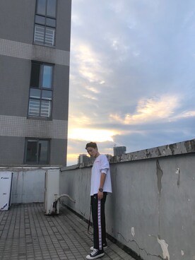 「天台」｜Funson さん（メンズ・176cm）の秋コーディネート