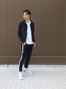 俊さん（メンズ・178cm）の春コーディネート