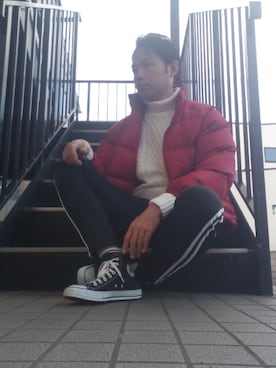 「jiggys shop（ジギーズショップ）のアイテム」を使った、俊さん（メンズ・178cm・30代）の冬コーディネート