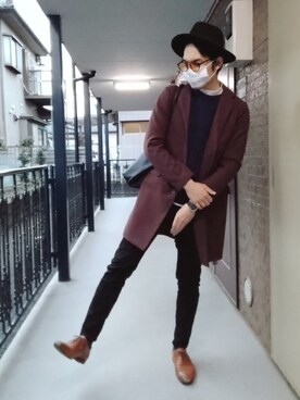 「RAGEBLUE（レイジブルー）のアイテム（腕時計）」を使った、俊さん（メンズ・178cm）の春コーディネート