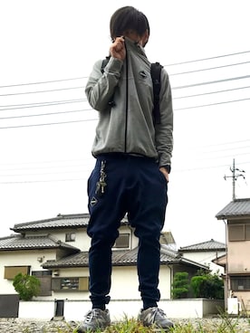 「NEWBALANCE」｜「アイテム（ブルゾン）」を使った、カズさん（メンズ・177cm）の秋コーディネート