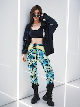 「ウエストゴム」｜PHFさん（レディース・165cm）の秋コーディネート