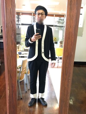 「JUN OKAMOTO（ジュンオカモト）のアイテム」を使った、masayan さん（メンズ・171cm）の春コーディネート