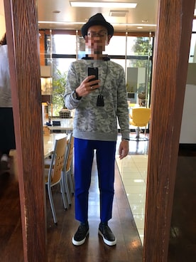 「M＆S（エムアンドエス）のアイテム」を使った、masayan さん（メンズ・171cm）の春コーディネート