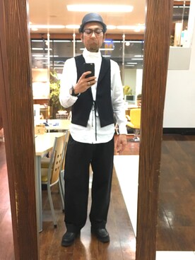 「JUN OKAMOTO（ジュンオカモト）のアイテム」を使った、masayan さん（メンズ・171cm）の春コーディネート