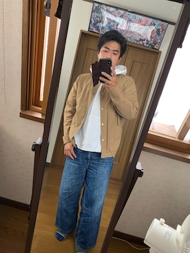 「Audience（オーディエンス）のアイテム（ジャケット/アウター）」を使った、Masatoさん（メンズ・170cm）の春コーディネート