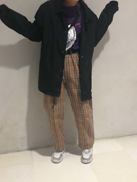 「Decorative（デコラティブ）のアイテム」を使った、Akane Nanbuさん（レディース・154cm）の冬コーディネート