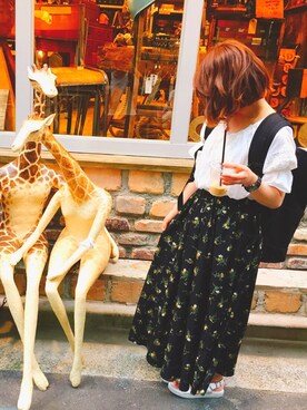 「MWC（ミリタリーウォッチカンパニー）のアイテム」を使った、ﾜﾍﾞﾁｬﾝさん（レディース・150cm）の夏コーディネート