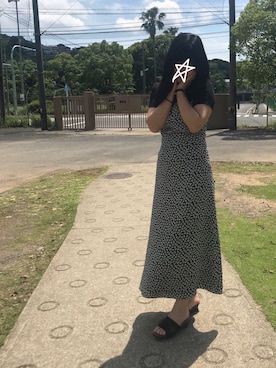「マキシワンピ」｜ayakoさん（レディース・159cm・20代）の夏コーディネート