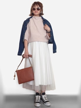 Miiさん（レディース・159cm）の冬コーディネート