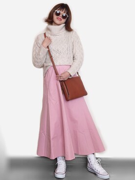 Miiさん（レディース・159cm）の冬コーディネート