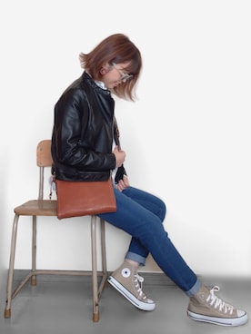 Miiさん（レディース・159cm）の冬コーディネート