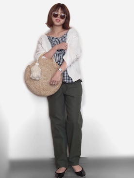 「MODE ROBE（モードローブ）のアイテム（リング）」を使った、Miiさん（レディース・159cm）の春コーディネート