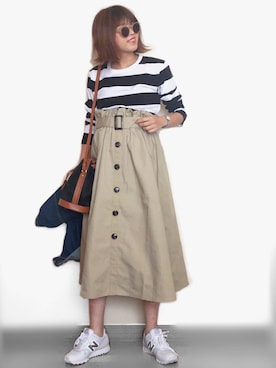 Miiさん（レディース・159cm）の春コーディネート