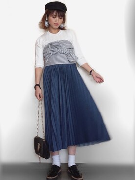 「thevirgnia」｜Miiさん（レディース・159cm）の春コーディネート