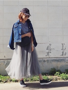 Miiさん（レディース・159cm）の春コーディネート