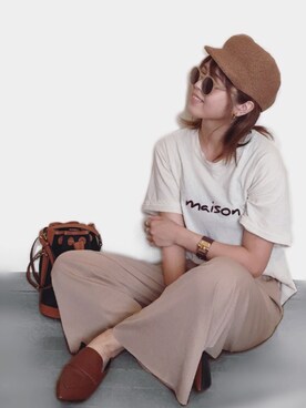 「ROXD（ロッド）のアイテム（リング）」を使った、Miiさん（レディース・159cm）の夏コーディネート