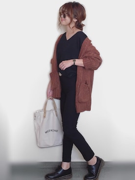 「atstagram_l」｜Miiさん（レディース・159cm）の秋コーディネート