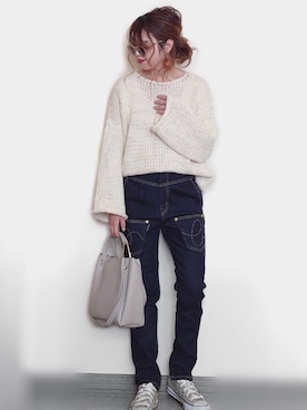 Miiさん（レディース・159cm）の冬コーディネート