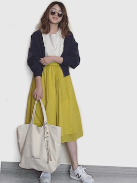 「ノーリーズ」｜Miiさん（レディース・159cm）の春コーディネート