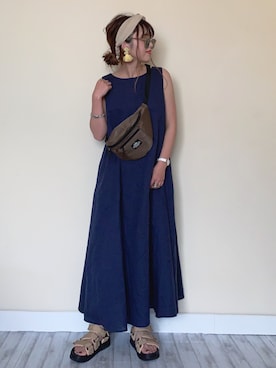 「Daniel Wellington（ダニエルウェリントン）の販売終了 クラシックペティット ボンダイ 32mm（アナログ腕時計）」を使った、Miiさん（レディース・159cm）の春コーディネート