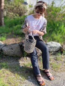 Miiさん（レディース・159cm）の春コーディネート