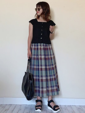 Miiさん（レディース・160cm）の夏コーディネート