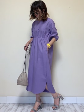 「SaaCha（サーチャ）のアイテム」を使った、Miiさん（レディース・160cm）の夏コーディネート