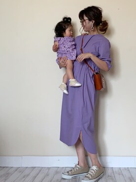 「SaaCha（サーチャ）のアイテム」を使った、Miiさん（レディース・160cm）の夏コーディネート