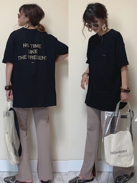 「LIBRÉM（リブレム）のアイテム（トップス）」を使った、Miiさん（レディース・159cm）の夏コーディネート